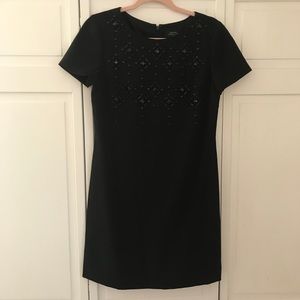 Tahari ASL Black Mini Dress Size 6P